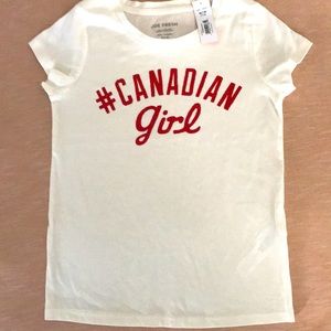 Brand new tee girls size 7/8
